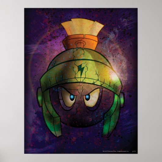Poster MARVIN THE MARTIAN™ Battle Hardened (Devant)