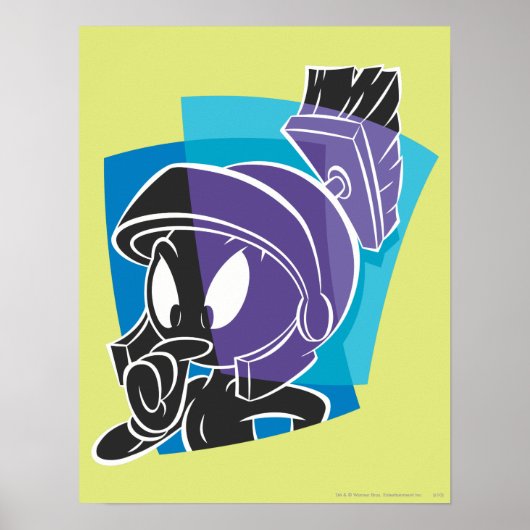 Poster MARVIN THE MARTIAN™ Expressive 20 (Devant)