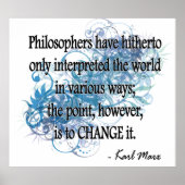 Poster Marx (Devant)