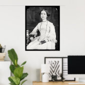 Poster Mary A. Bartlett Daguerreotype 1853 (Bureau à domicile)