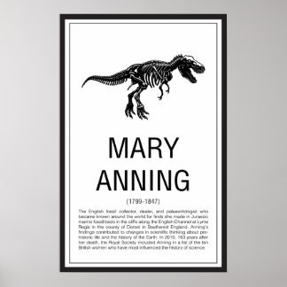 Poster Mary Anning