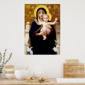 Poster Mary & Baby Jesus (Cuisine)
