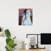 Poster Mary Cassatt - Girl Arrange ses cheveux (Bureau à domicile)