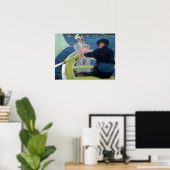 Poster Mary Cassatt La Fête De Bateau (Bureau à domicile)