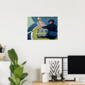 Poster Mary Cassatt - La fête de la navigation (Bureau à domicile)