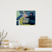 Poster Mary Cassatt - La fête de la navigation (Cuisine)