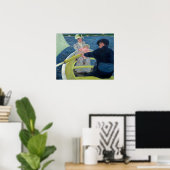 Poster Mary Cassatt - La fête de la navigation (Bureau à domicile)