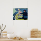 Poster Mary Cassatt - La fête de la navigation (Cuisine)