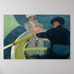 Poster Mary Cassatt - La fête de la navigation