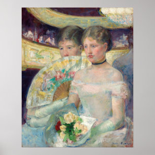 Poster Mary Cassatt - La Loge