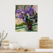 Poster Mary Cassatt Lilacs dans une fenêtre (Cuisine)