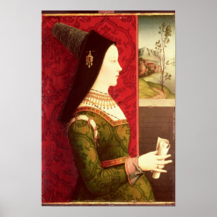 Poster Mary de fille de Bourgogne de Charles l'audacieux