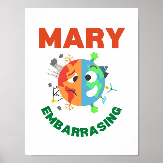 Poster Mary Embarrasing (Devant)