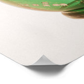 Poster Mary Gregory carafe verte avec émail (Coin)