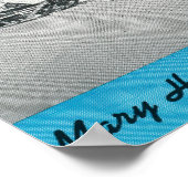 Poster Mary Hansen et Sibériens avec avion (Coin)