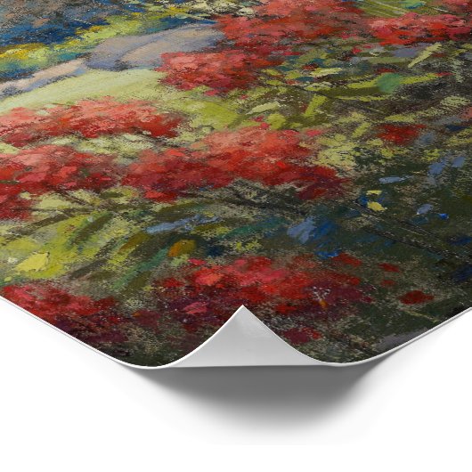 Poster Mary Hiester Reid - A Garden (Coin)