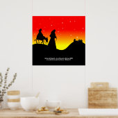 Poster Mary & Joseph, Bible Scripture Verse (Cuisine)