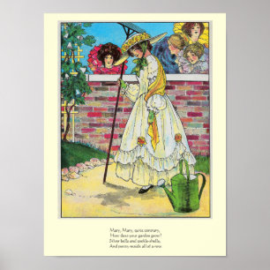 Poster Mary Mary Assez Contraire Comment Votre Jardin Aug