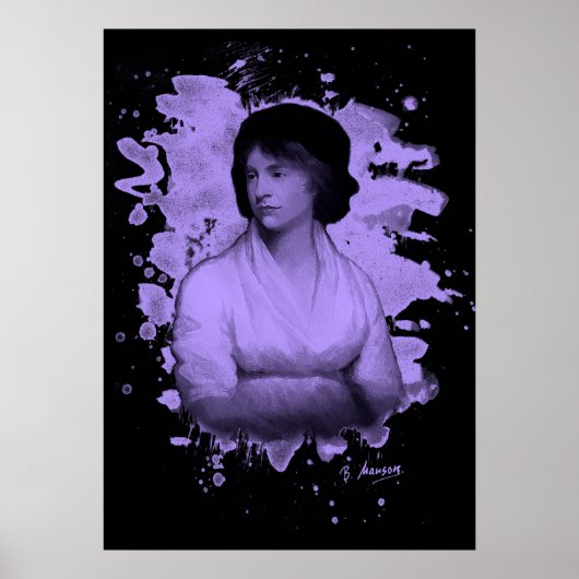 Poster Mary Shelley (Wollstonecraft) (Devant)