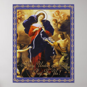 POSTER MARY, UNDOER DES NOEUDS