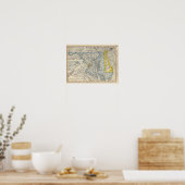Poster Maryland, DC et Delaware (Cuisine)