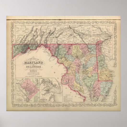 Poster Maryland et Delaware 2 (Devant)