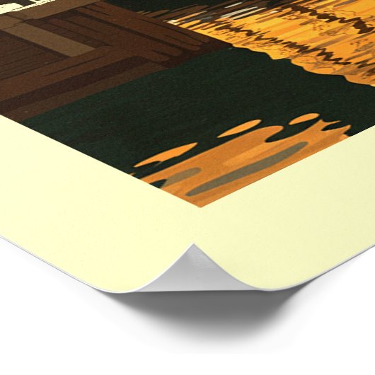 Poster Maryland vintage Baltimore (Coin)