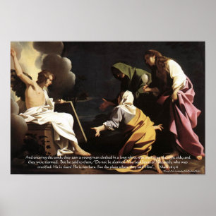 Poster Marys, tombe de Jésus, il est illustration levée