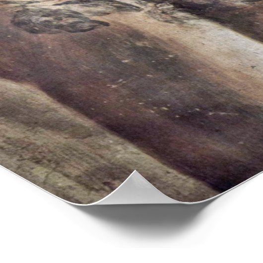 Poster Masaccio - Adam et Eve (Coin)