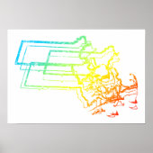 Poster masachusetts refroidissement flur (Devant)