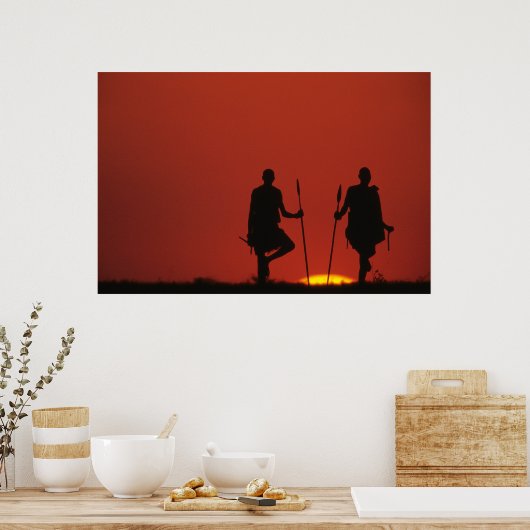 Poster Masai at Sunset (Cuisine)