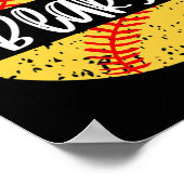 Poster Mascotte de l'équipe de softball des Bears Esprit (Coin)