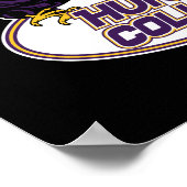 Poster Mascotte des Hawks de Hunter College (Coin)