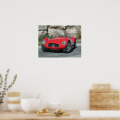 Poster Maserati A6GC5 Roadster 1955 (Cuisine)