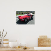 Poster Maserati A6GC5 Roadster 1955 (Cuisine)