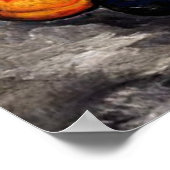 Poster Mashkov - Vie morte avec Plantes et fruits (Coin)