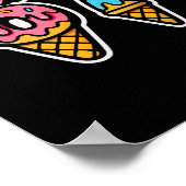 Poster Mason 67 Glace Mignon Mème Six Sept (Coin)
