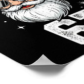 Poster Mason 67 Santa Noël Cool Six Sept Mème (Coin)
