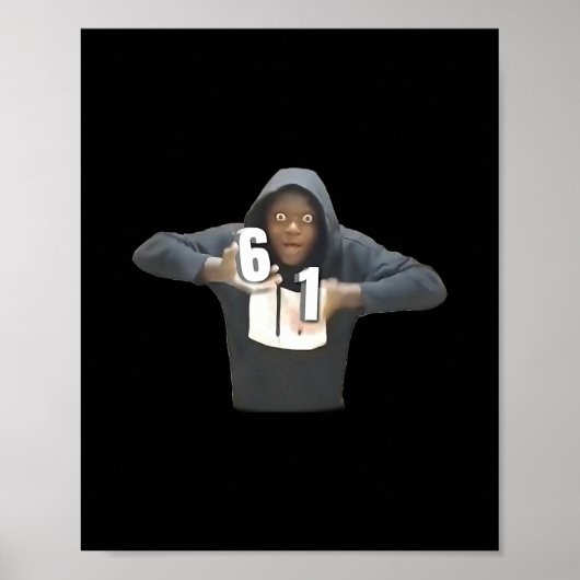 Poster Mason Ice Cream Drip 61 Six Sixty One Meme Gen Alp (Devant)