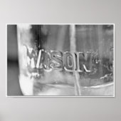 Poster Mason Jar (Devant)