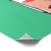 Poster mason jar daisy noyades (Coin)