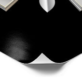 Poster Masonic cross (Coin)