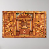 Poster Masonic Royal Arch Tracing Board (Devant)