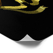 Poster Masonic Skull (Coin)