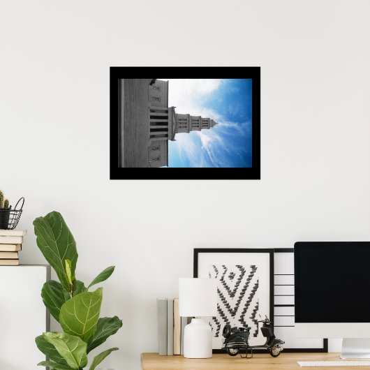 Poster Masonic Ziggurat (Bureau à domicile)