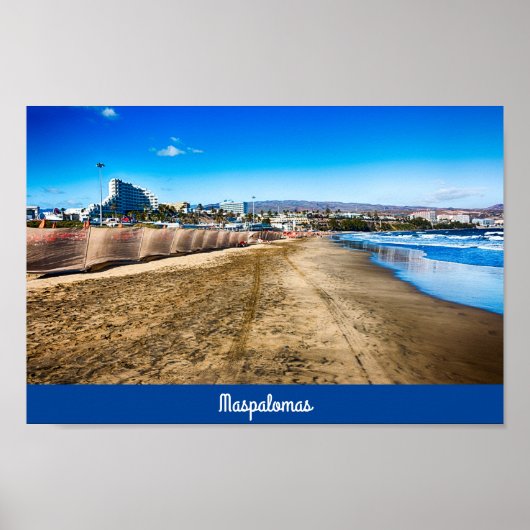 Poster Maspalomas (Devant)