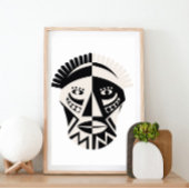 Poster Masque africain