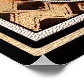 Poster Masque africain pour la sérénité (Coin)