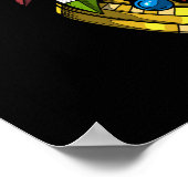 Poster Masque Aztec Jaguar (Coin)