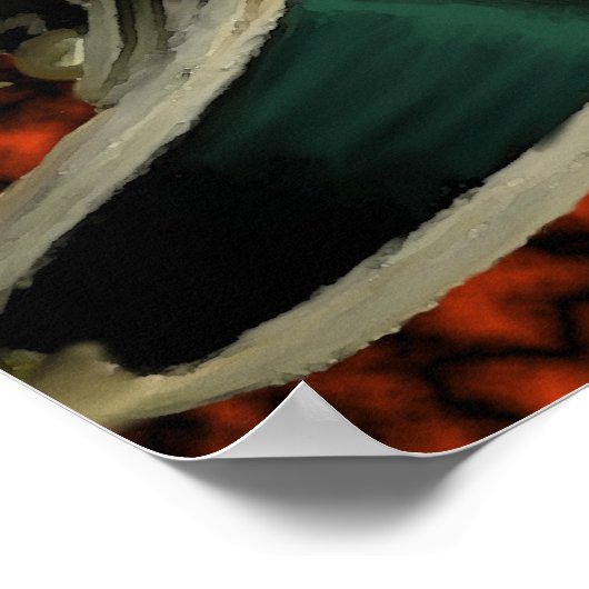 Poster Masque Carnaval (Coin)